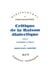 Critique de la raison dialectique / Questions de méthode