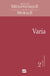 Revue de métaphysique et de morale n.2012/2 : varia