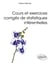 Cours et exercices corrigés de statistiques inférentielles