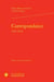 Correspondance 1931-1941