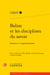 Balzac et les disciplines du savoir : Sciences et représentation