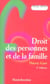 Droit des personnes et de la famille - 3eme edition (3E EDITION)