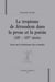 Le tropisme de jérusalem dans la prose et la poésie (xii et xiv siècle) - essai sur la littérature des croisades