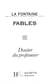 Fables - dossier du professeur
