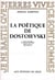 La poétique de Dostoïevsky