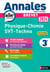 Annales Brevet Physique Chimie - SVT - Techno 2024 - Corrigé