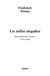 Un infini singulier