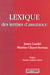 Lexique des termes d'assurance (4e édition)