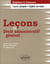 Leçons de droit administratif général - cours complet & sujets corrigés