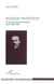 Bergson - professeur au lycée de Clermont-Ferrand - cours 1885-1886