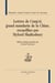 Lettres de Cang-ti - grand mandarin de la Chine, recueillies par Mylord Shaftesbury