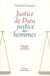 Justice de Dieu, justice des hommes