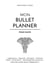 MON BULLET PLANNER : PREMIER SEMESTRE