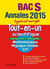 Annales bac 2015 - annales sujets et corriges - tout-en-un scientifique term s