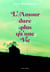 L'amour dure plus qu'une vie
