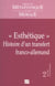 Revue de métaphysique et de morale n.2002/2 : esthétique. Histoire d'un transfert franco-allemande