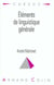 Elements de linguistique generale