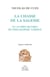La chasse de la sagesse et autres textes de philosophie tardive