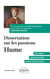 Dissertation sur les passions - Hume - texte au programme des CPGE scientifiques - concours 2016-2017
