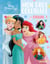 Disney princesses - mon gros coloriage + stickers ! (cendrillon, jasmine, ariel)