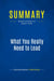 Summary: What You Really Need to Lead : Review and Analysis of Kaplan's Book