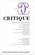 Revue Critique n.941 : Écritures de Chantal Akerman