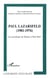 Paul Lazarsfeld (1901-1976)