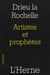 Artistes et prophètes