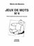 Jeux de mots n.4 - cahier d'exercices de nounourse et ses amis