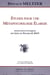 Etudes pour une metapsychologie elargie - applications cliniques des idees de wilfred r bion