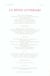 Revue litteraire n  9 (la)