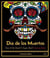 Dia de los muertos day of the dead & sugar skull coloring book