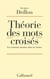 Théorie des mots croisés - un nouveau mystère dans les lettres