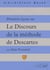 Premières leçons sur « Le Discours de la méthode » de Descartes