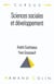 Sciences sociales et développement