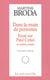 Dans la main de personne