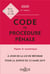 Code de procédure pénale (édition 2020)