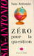 Zero pour la question