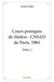 Cours pratiques de theatre : cnsad de paris, 1984 - t01 - cours pratiques de theatre : cnsad de pari