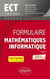 Formulaire mathématiques - informatique : ECT 1re et 2e années - programme 2022