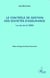 Le contrôle de gestion des sociétés d'assurance - le cas de la CIMA