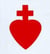 Tissu Sacré-Coeur des chouans et vendéens : vignette tissus