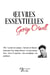Oeuvres essentielles de george orwell - 1984 - la ferme des animaux - souvenirs de librairie - confe