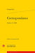 Correspondance Tome 1 à 12