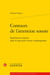 Contours de l attention sonore Expériences sonores dans le spectacle vivant contemporain