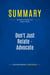 Summary: Don't Just Relate - Advocate : Review and Analysis of Urban's Book