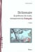 Dictionnaire du professeur des ecoles, enseignement du francais (2e edition)