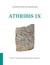 Athribis IX : Die Fassade, der Pronaos, der Querraum und die dekorierten Blöcke und Fragmente des Tempels Ptolemaios XII