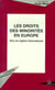 Les droits des minorites en europe - vers un regime transnational