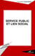 Service public et lien social
